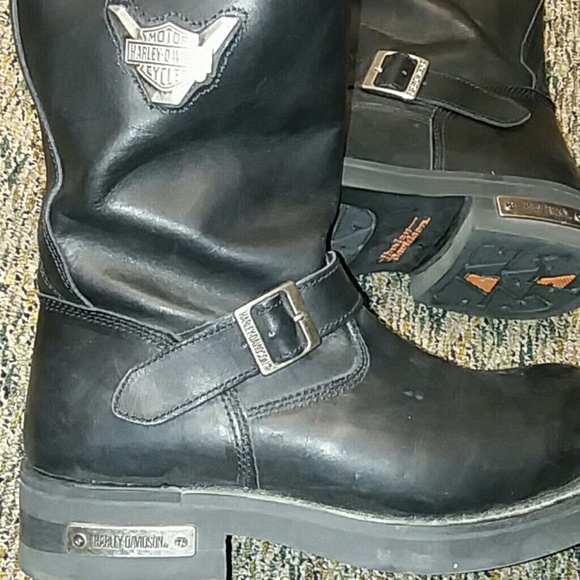 harley davidson pull on boots